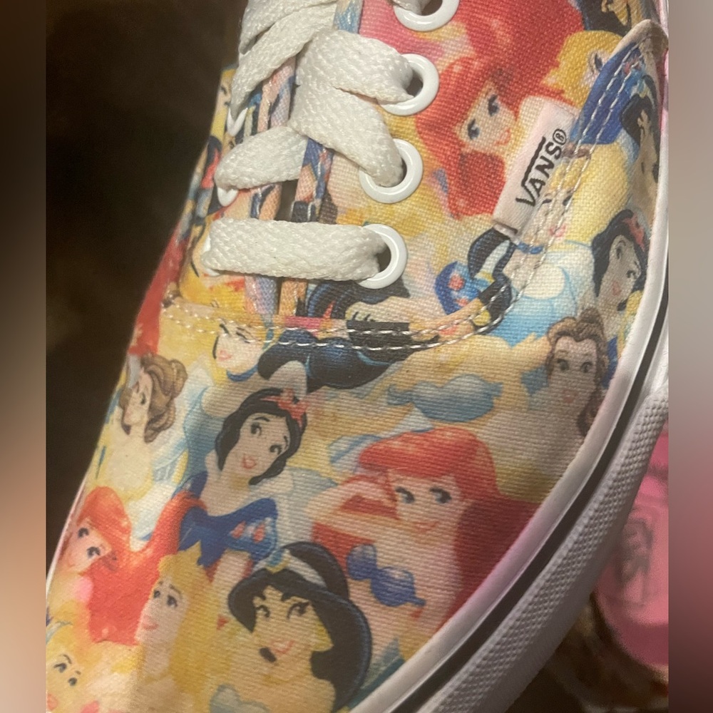 Disney Princess Vans Women’s size 10
